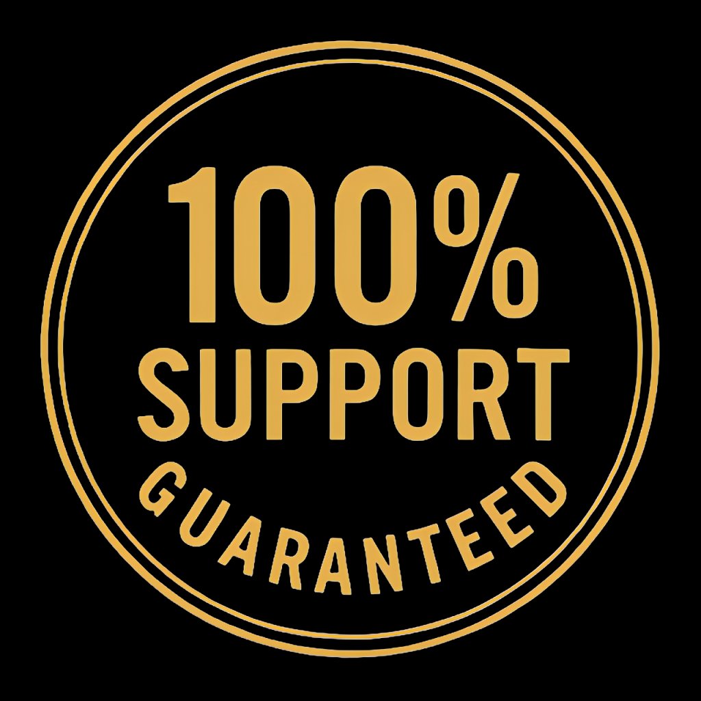 100% Support